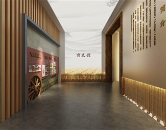 新中式新中式展厅空间