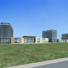 现代 办公楼 商业办公楼