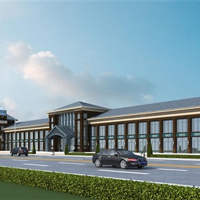 欧式 商业楼 沿街商业