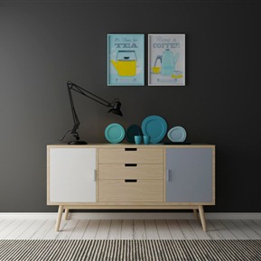 北欧 电视柜 装饰柜装饰品组合