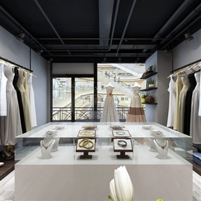 工业LOFT 服装店 服装店全景