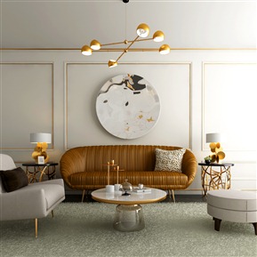 后现代 沙发茶几组合  沙发茶几装饰画组合