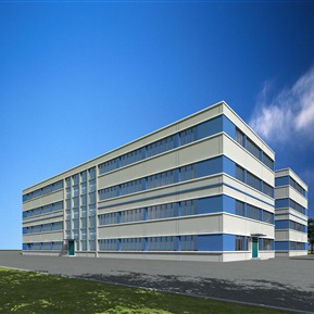 现代 厂房 厂区