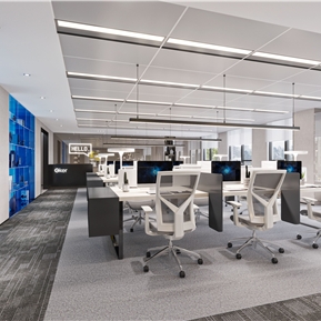 现代 公共办公区 办公区