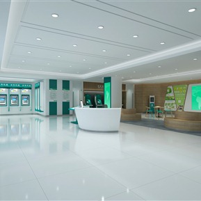 现代 大厅 国家电网级营业厅