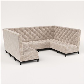 现代 转角沙发 沙发