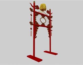 网式足球场3d模型