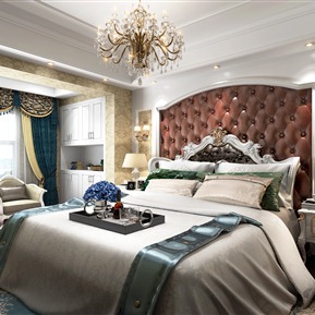 欧式 卧室 主卧室