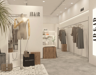 现代 服装店 女装店