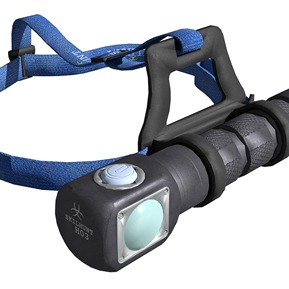 现代 手电筒 头灯手电筒