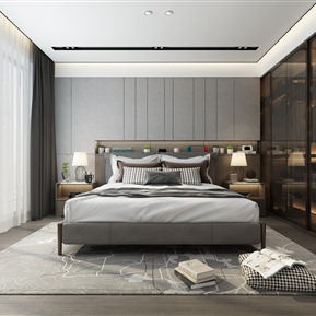 现代 卧室