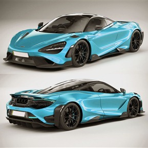 现代 跑车 跑车迈凯伦