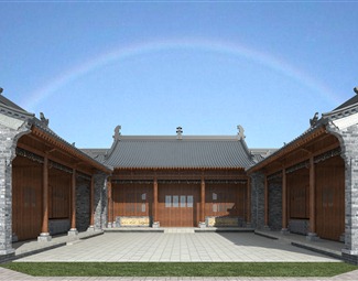 中式古建筑外观效果