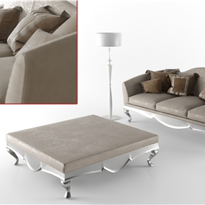 简欧 三人沙发 沙发