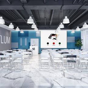 现代 培训室 多媒体会议室