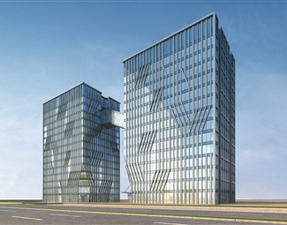 现代 建筑 办公楼