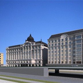 欧式 办公楼 古典办公楼