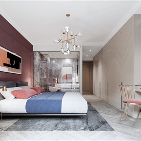 轻奢 卧室