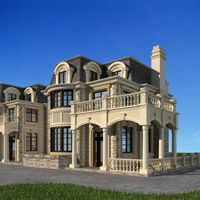 欧式 联排别墅 别墅