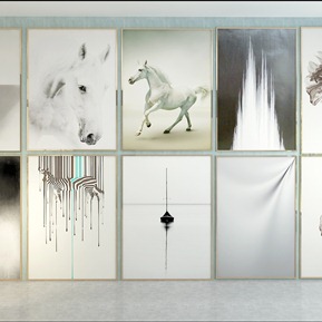 现代 动物画 装饰画 挂画 壁画