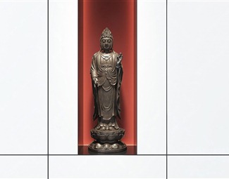 新中式佛教祭祀台