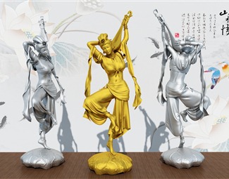 新中式雕塑摆件艺术品
