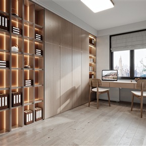新中式 书房