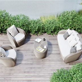 现代 户外沙发