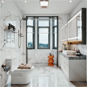 现代 卫生间 卫生间浴室