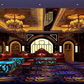 欧式 KTV 夜总会大包房