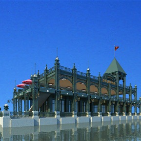 欧式 码头 水边码头