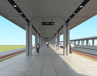 现代现代火车餐厅3d模型下载-3d溜溜网