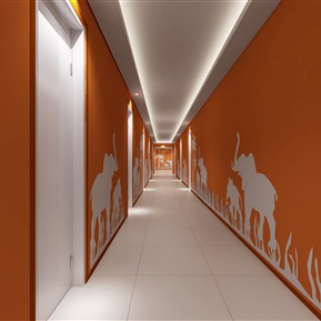 现代 过道 走道教育