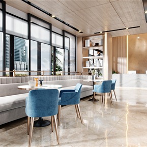 轻奢 大厅 前台候诊区