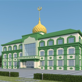 民族风 办公楼 伊斯兰民族办公楼