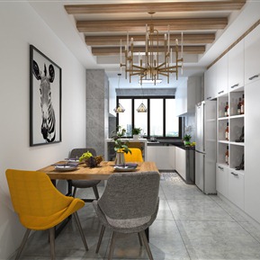 现代 餐厅 餐厅客厅