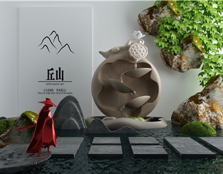 现代 景观小品 园林小品