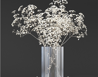 现代 花瓶 花艺 花卉