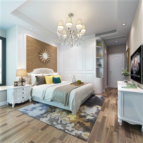 简欧 卧室 客厅