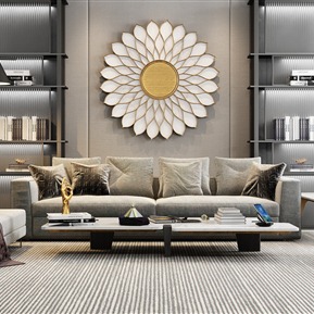 现代 沙发茶几组合