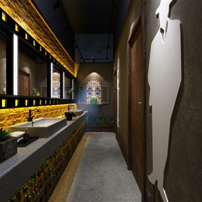 工业LOFT 卫生间