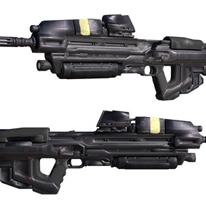 现代 步枪 光环游戏突击步枪