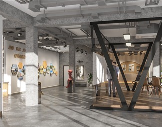 工业LOFT 展厅 文化交流展览中心