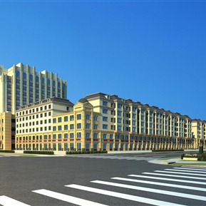 欧式 住宅楼 住宅沿街