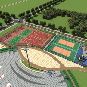 现代 运动场 体育场