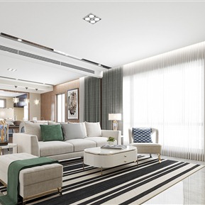 现代 客餐厅 客餐厅书房