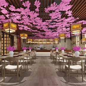 新中式 餐厅 汉唐餐厅