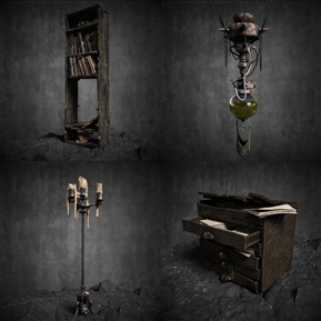 工业LOFT 置物柜