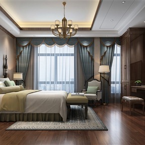 美式 卧室
