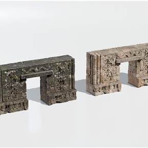 复古 城墙 古代城市废墟